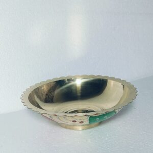 Brass Mina Fruit Bowl