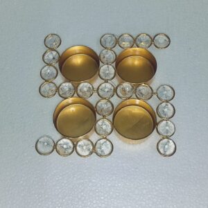 Crystal Swastik Diya