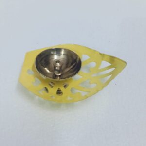 Brass Leaf Diya