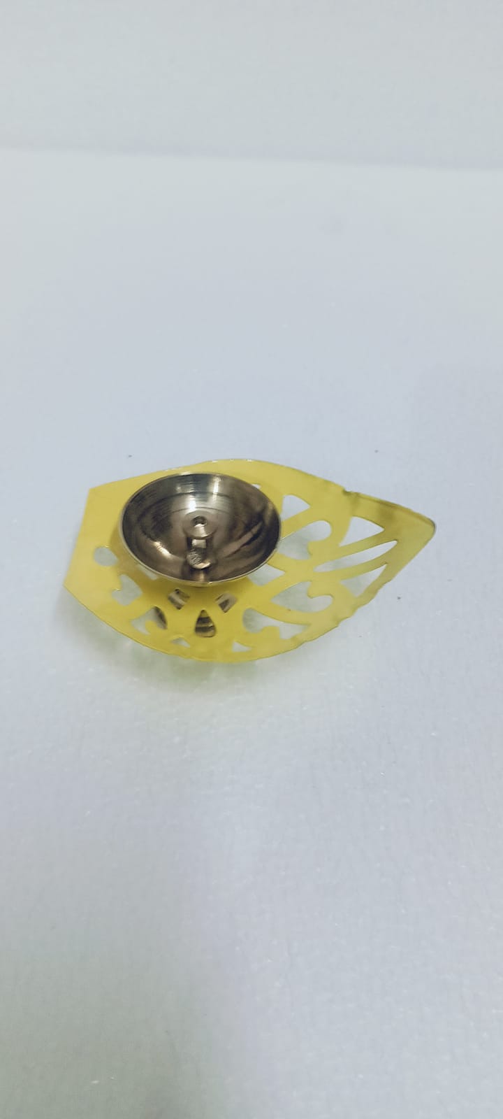 Brass Leaf Diya