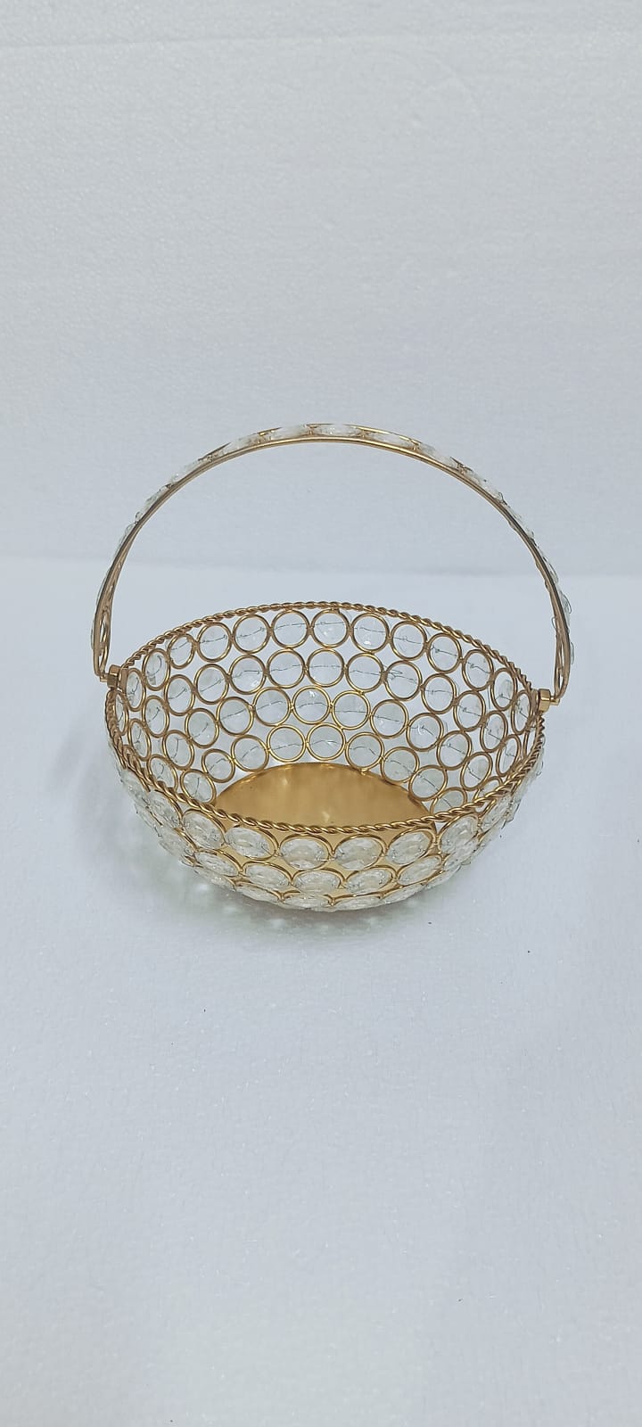 Crystal Flower Basket