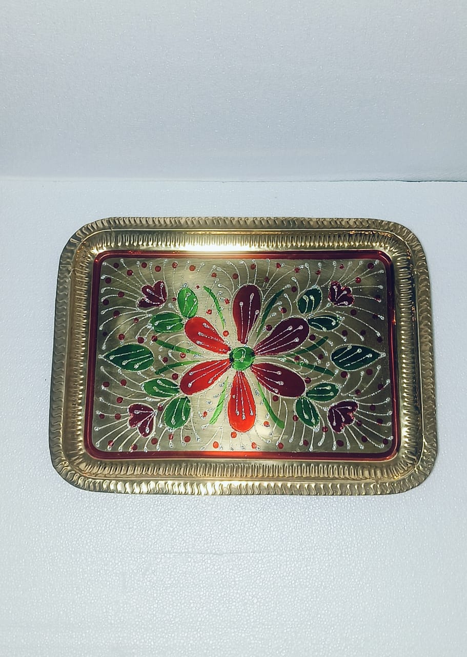 Brass Mina Tray Brass Mina Tray